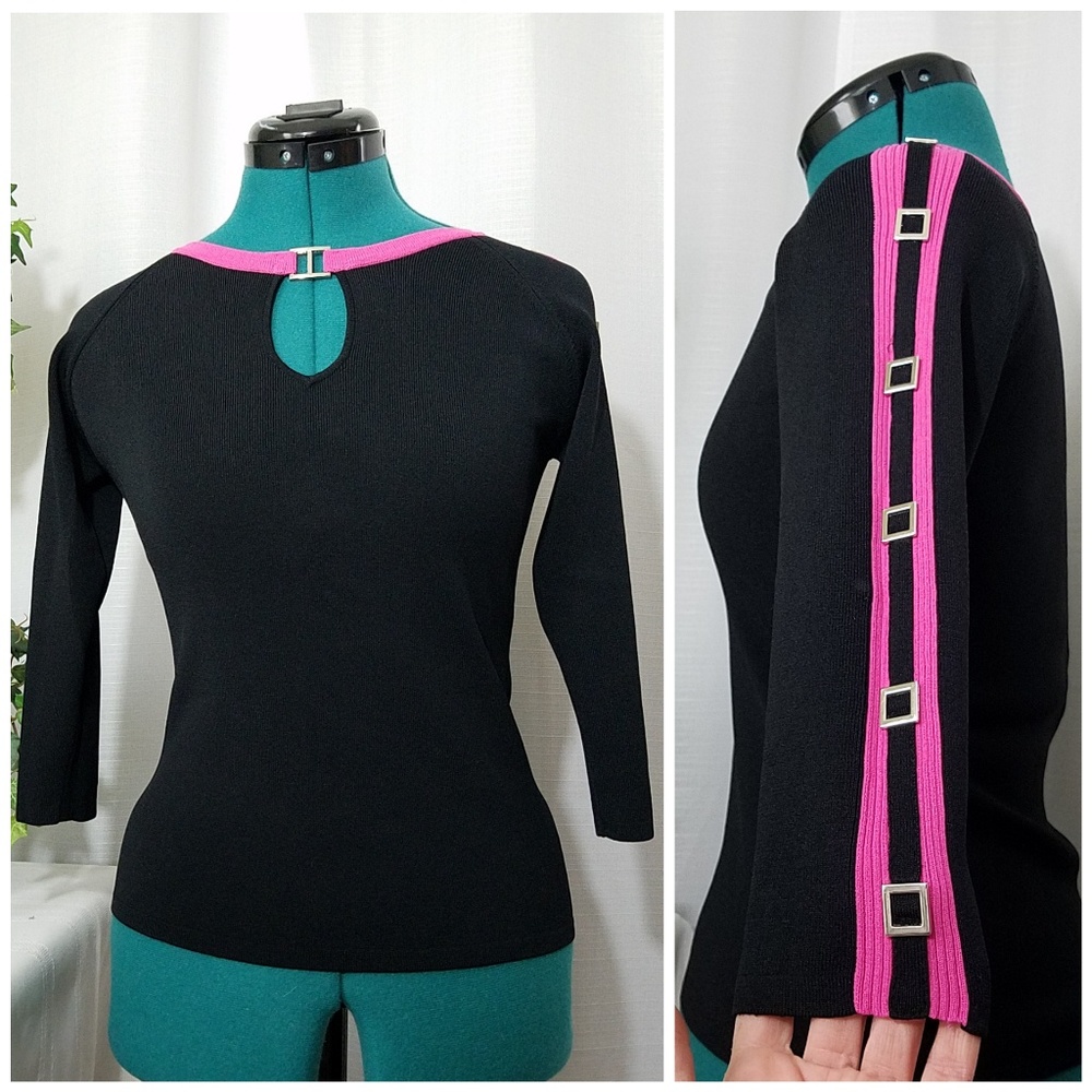 Ziani Couture top NWOT